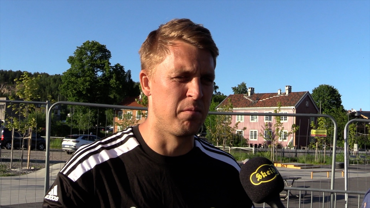 Intervju med Gard Holme etter Skeid - Sogndal 20.06.2022